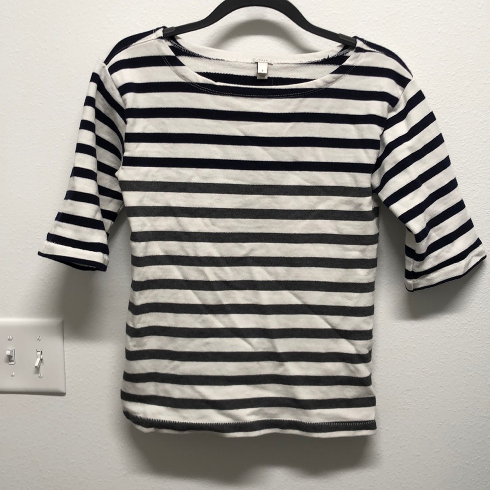 J crew sweatshirt tee